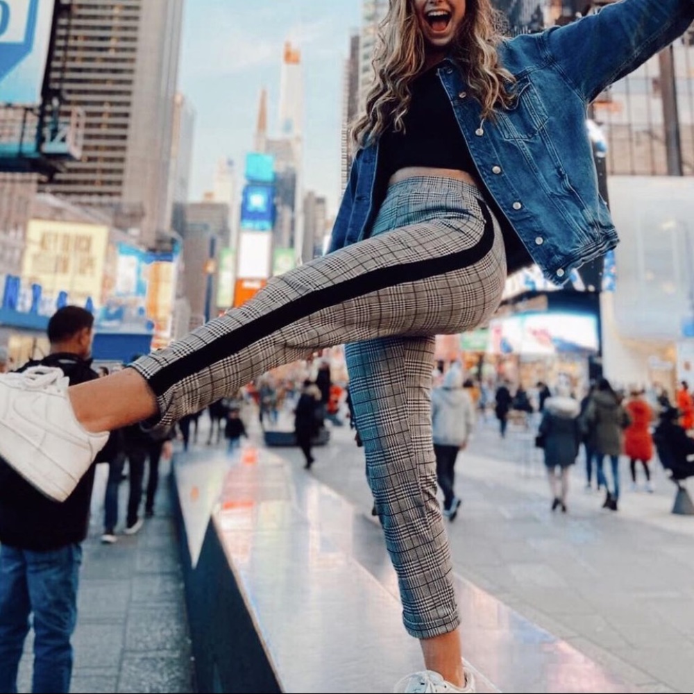 american threads checkered pants